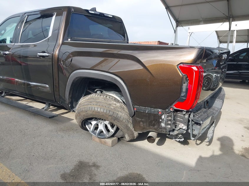 2022 Toyota Tundra VIN 5TFMA5AB9NX011105 IAAI salvage auction — REAR END, Salvage (California), sold $21,600 on 2026-08-06 (photo 6)
