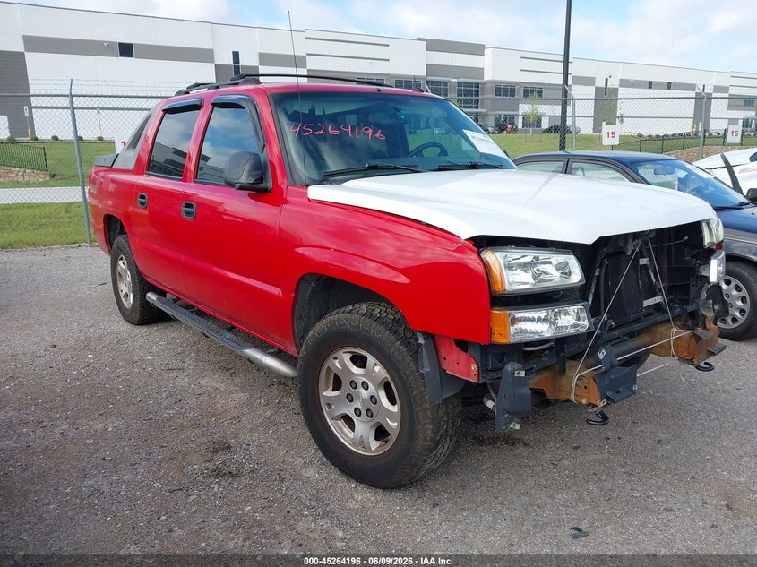 2004 Chevrolet Avalanche VIN 3GNEK12T84G171696 IAAI salvage auction — FRONT END, Original (Texas), sold $700 on 2026-07-19 (photo 1)