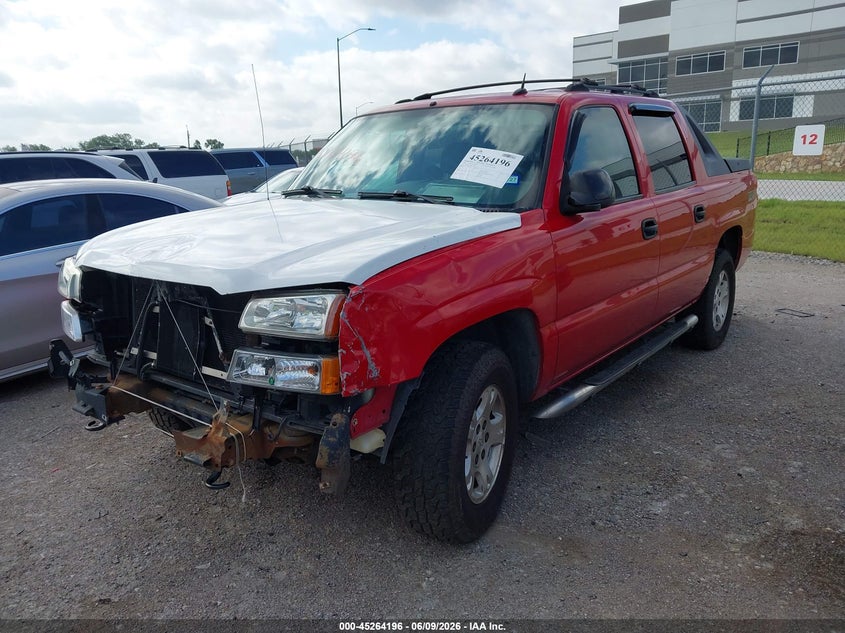 2004 Chevrolet Avalanche VIN 3GNEK12T84G171696 IAAI salvage auction — FRONT END, Original (Texas), sold $700 on 2026-07-19 (photo 2)