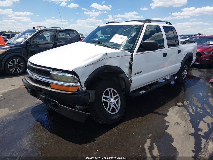 2004 Chevrolet S-10 VIN 1GCDT13X14K139619 IAAI salvage auction — FRONT END, Salvage (North Carolina), sold $725 on 2026-07-08 (photo 2)