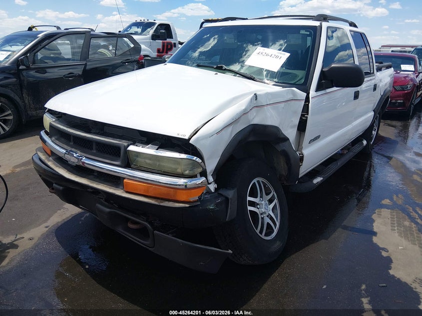 2004 Chevrolet S-10 VIN 1GCDT13X14K139619 IAAI salvage auction — FRONT END, Salvage (North Carolina), sold $725 on 2026-07-08 (photo 6)