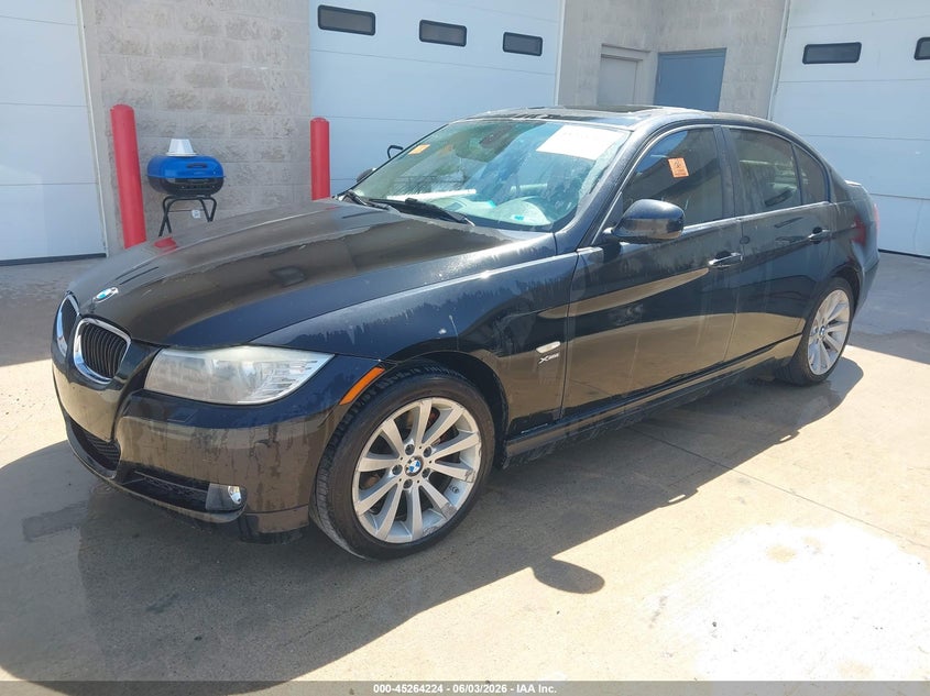 2011 BMW 3 series VIN WBAPK7C58BA971993 IAAI salvage auction — BIO HAZARD, Clear-Endorsement (Wisconsin), sold $25 on 2026-07-30 (photo 2)