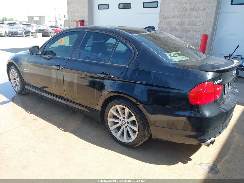 2011 BMW 3 series VIN WBAPK7C58BA971993 IAAI salvage auction — BIO HAZARD, Clear-Endorsement (Wisconsin), sold $25 on 2026-07-30 (photo 3)