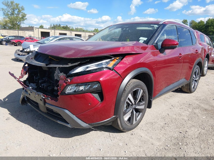 2024 Nissan Rogue VIN JN8BT3CB8RW174122 IAAI salvage auction — FRONT END, Mv-907A (New York), sold $8,000 on 2026-07-16 (photo 2)
