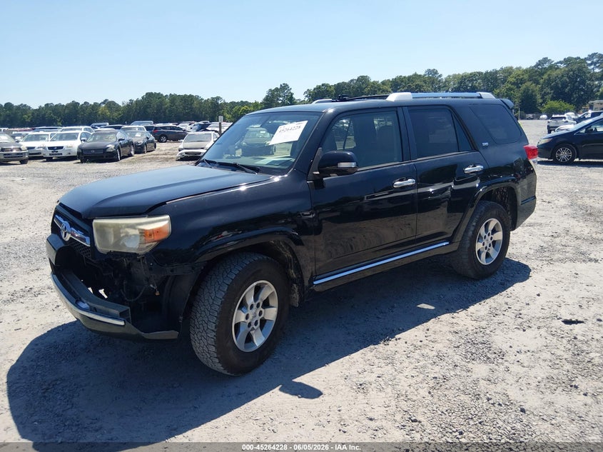 2012 Toyota 4runner VIN JTEBU5JR6C5105118 IAAI salvage auction — FRONT END, Salvage Title, sold $7,800 on 2026-07-14 (photo 2)