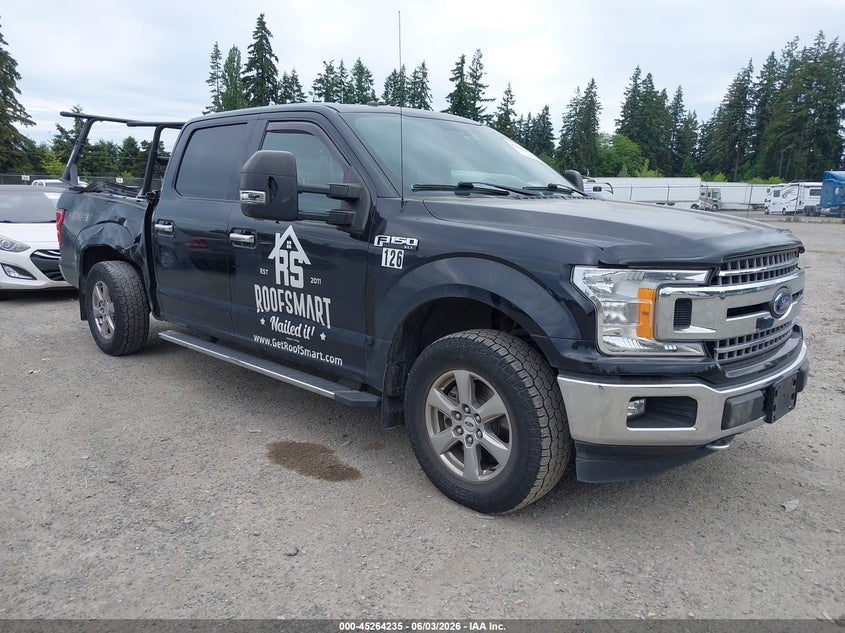 2018 Ford F-150 VIN 1FTFW1E56JKF41613 — IAAI salvage auction photo