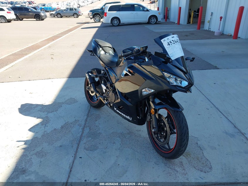 2019 Kawasaki Ex VIN JKAEXKH11KDA32541 IAAI salvage auction — LEFT SIDE, Salvage (Colorado), sold $1,275 on 2026-07-21 (photo 1)
