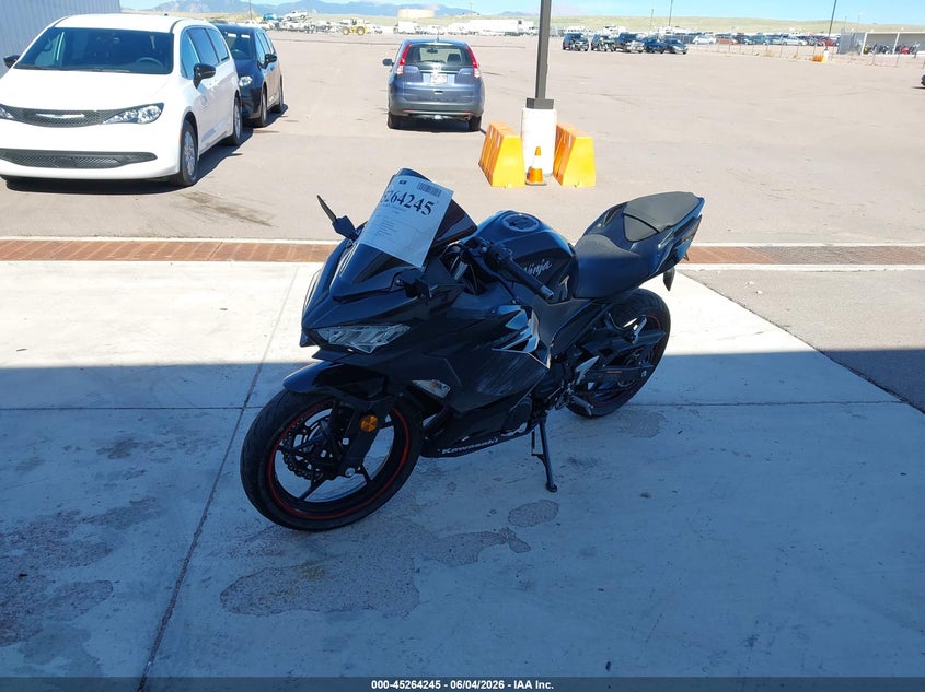 2019 Kawasaki Ex VIN JKAEXKH11KDA32541 IAAI salvage auction — LEFT SIDE, Salvage (Colorado), sold $1,275 on 2026-07-21 (photo 2)