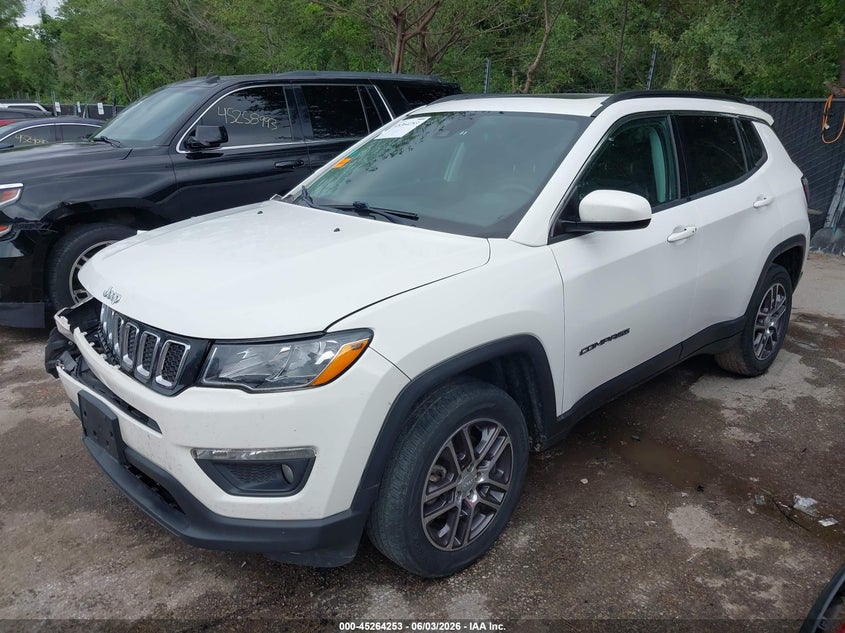 2020 Jeep Compass VIN 3C4NJDBB4LT228857 IAAI salvage auction — FRONT END, Salvage (Missouri), sold $2,450 on 2026-07-20 (photo 2)