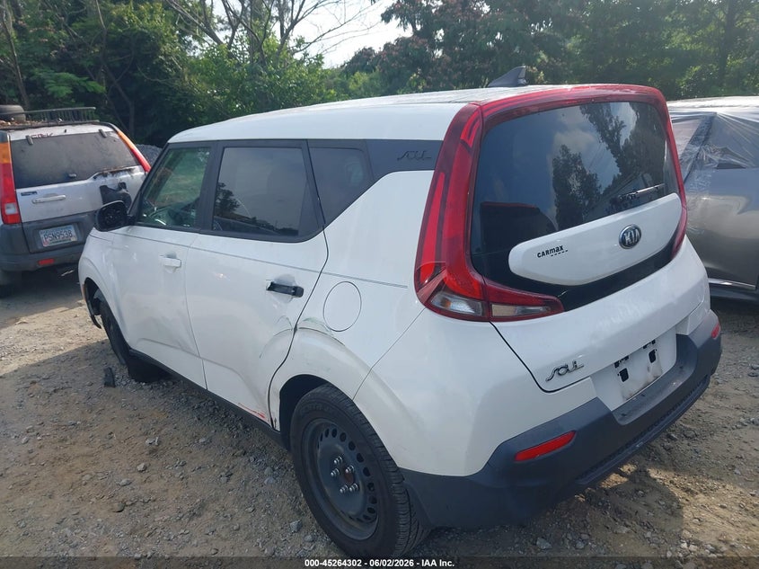 2020 Kia Soul VIN KNDJ23AU2L7067258 IAAI salvage auction — SIDE, Salvage (Georgia), sold $2,100 on 2026-07-28 (photo 3)