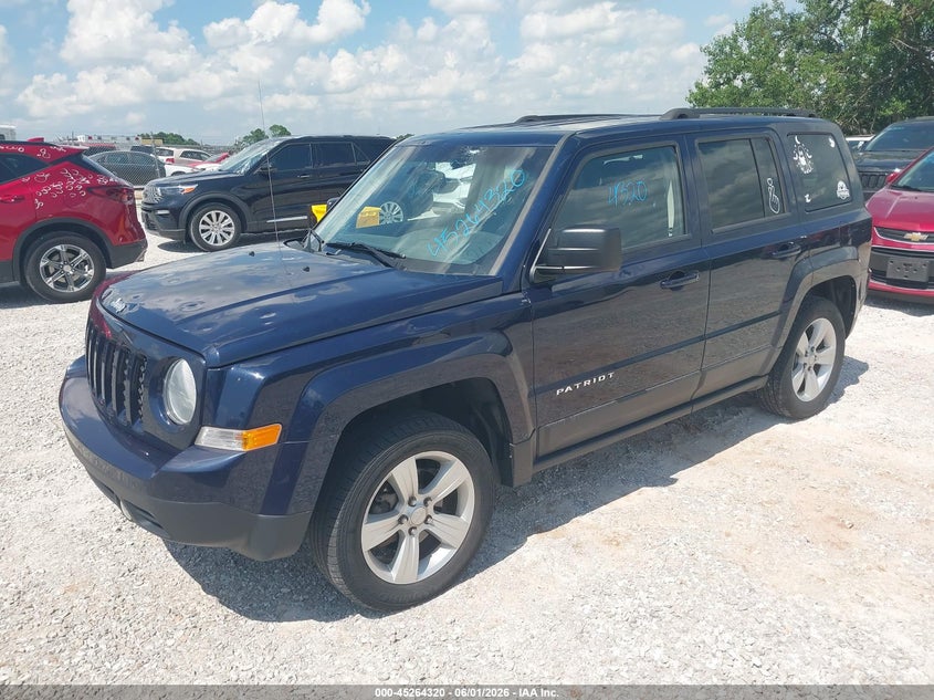 2017 Jeep VIN 1C4NJRFB1HD181551 IAAI salvage auction — HAIL, Salvage Title, sold $825 on 2026-08-03 (photo 2)