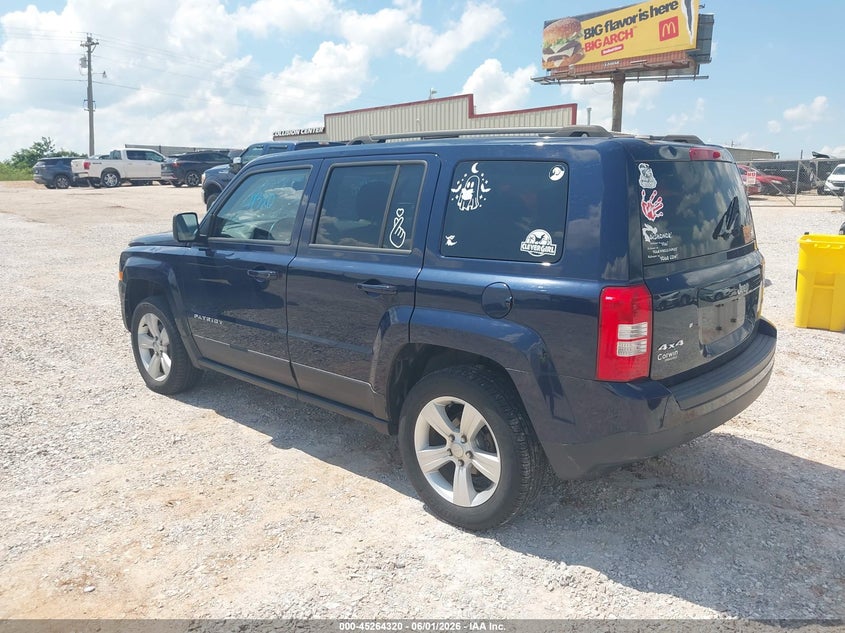 2017 Jeep VIN 1C4NJRFB1HD181551 IAAI salvage auction — HAIL, Salvage Title, sold $825 on 2026-08-03 (photo 3)