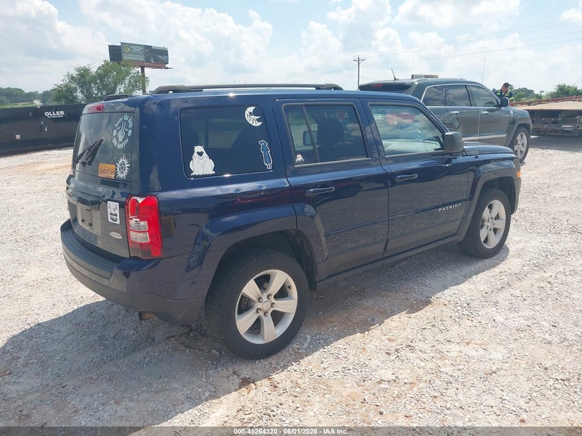 2017 Jeep VIN 1C4NJRFB1HD181551 IAAI salvage auction — HAIL, Salvage Title, sold $825 on 2026-08-03 (photo 4)