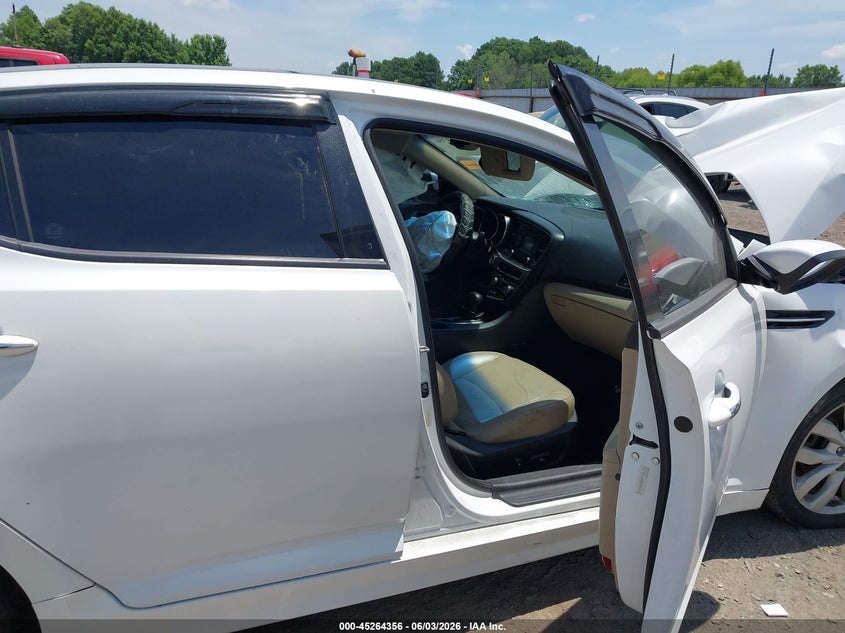 2015 Kia Optima VIN 5XXGN4A79FG433598 IAAI salvage auction — FRONT END, Salvage Title, sold $375 on 2026-07-08 (photo 5)