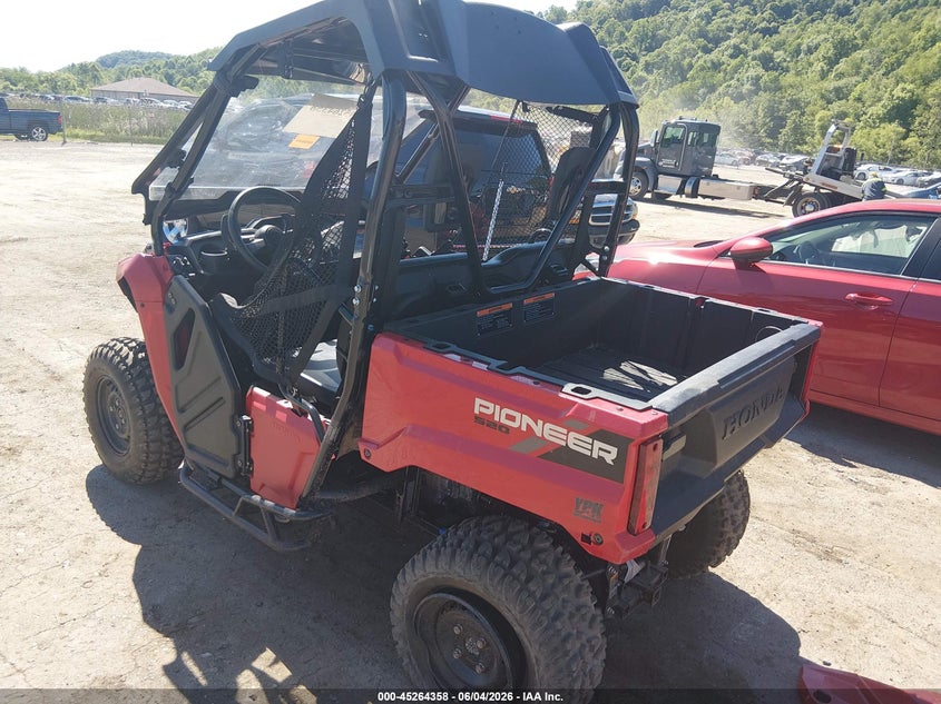 2025 Honda Sxs VIN 1HFVE0744S4001542 IAAI salvage auction — FRONT END, Salvage (West Virginia), sold $3,400 on 2026-07-28 (photo 3)