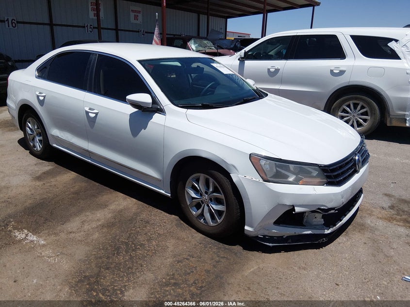 2016 Volkswagen Passat VIN 1VWAT7A33GC041046 IAAI salvage auction — FRONT END, Salvage Title, sold $625 on 2026-07-26 (photo 1)