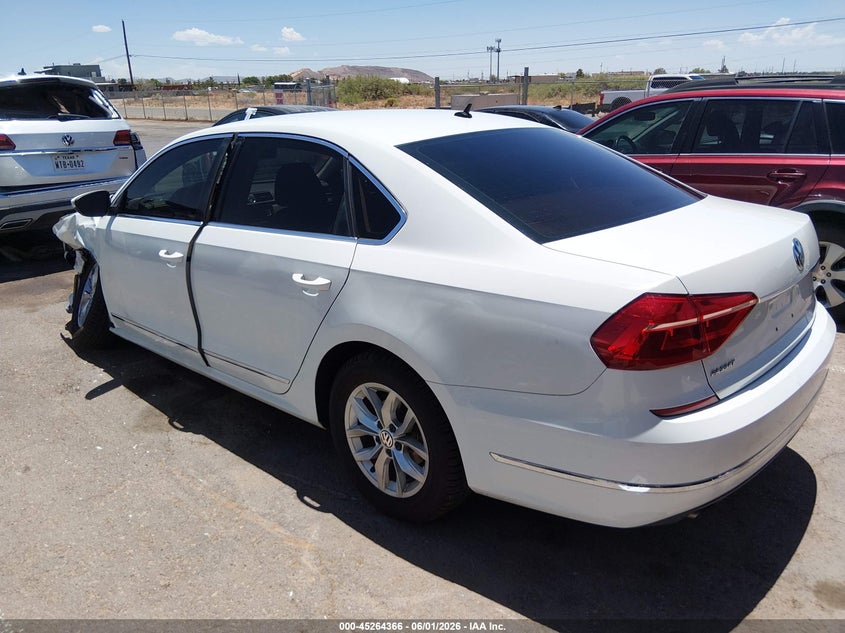 2016 Volkswagen Passat VIN 1VWAT7A33GC041046 IAAI salvage auction — FRONT END, Salvage Title, sold $625 on 2026-07-26 (photo 3)