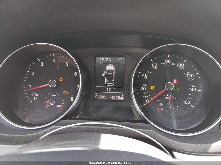 2016 Volkswagen Passat VIN 1VWAT7A33GC041046 IAAI salvage auction — FRONT END, Salvage Title, sold $625 on 2026-07-26 (photo 7)