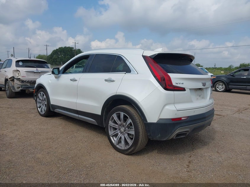 2021 Cadillac Xt4 VIN 1GYFZCR47MF081227 IAAI salvage auction — LEFT FRONT, Original (Texas), sold $8,350 on 2026-09-01 (photo 3)