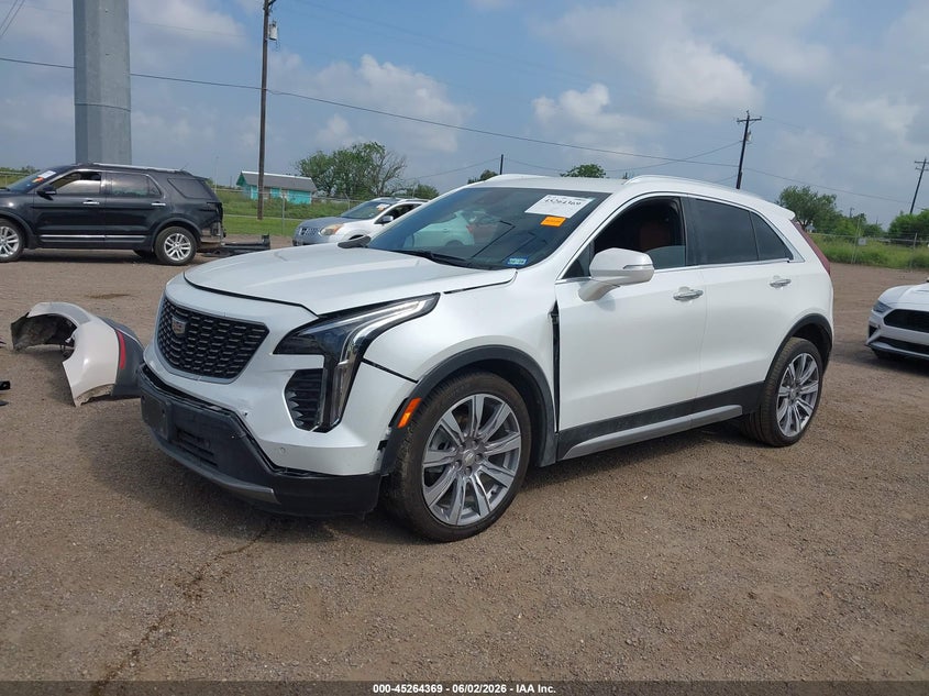 2021 Cadillac Xt4 VIN 1GYFZCR47MF081227 IAAI salvage auction — LEFT FRONT, Original (Texas), sold $8,350 on 2026-09-01 (photo 6)