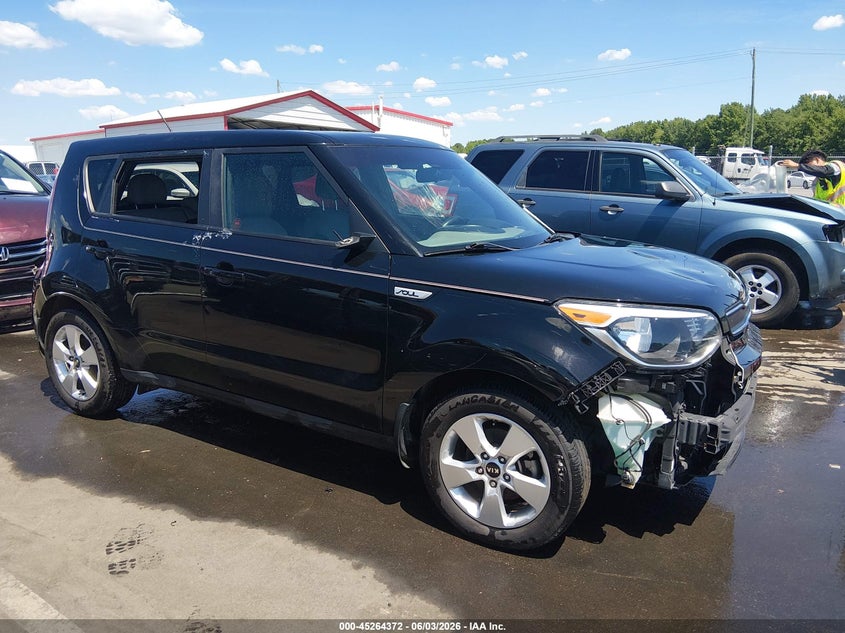2019 Kia Soul VIN KNDJN2A28K7002834 IAAI salvage auction — THEFT, Salvage Title, sold $1,125 on 2026-07-15 (photo 1)