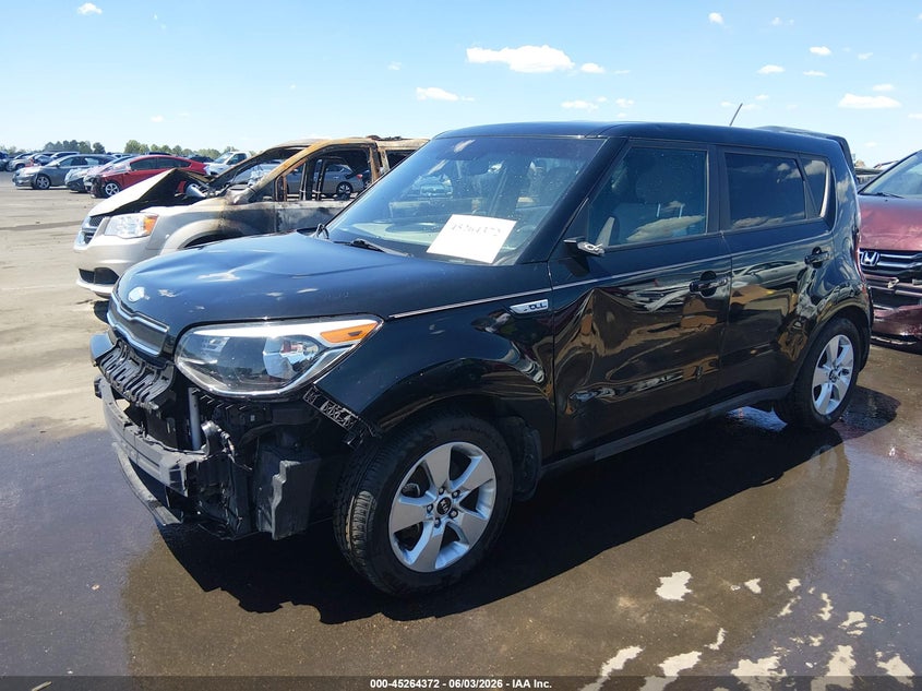 2019 Kia Soul VIN KNDJN2A28K7002834 IAAI salvage auction — THEFT, Salvage Title, sold $1,125 on 2026-07-15 (photo 2)