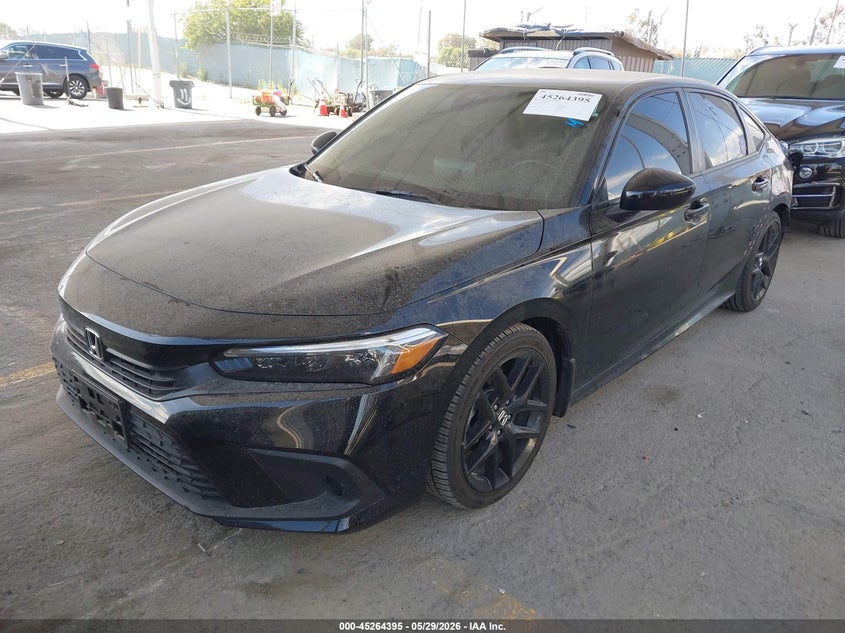 2024 Honda Civic VIN 2HGFE2F52RH531768 IAAI salvage auction — REAR END, Salvage Title, sold $9,700 on 2026-07-22 (photo 2)