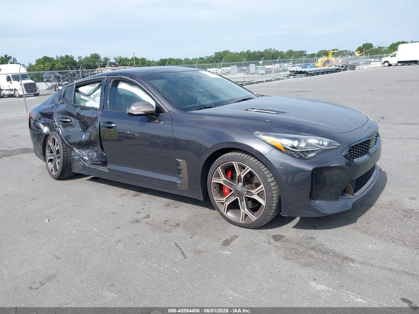 2021 Kia Stinger VIN KNAE45LC4M6088452 — IAAI salvage auction photo
