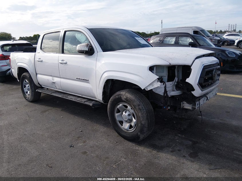2020 Toyota Tacoma VIN 5TFAX5GNXLX165869 IAAI salvage auction — ROLLOVER, Salvage Title, sold $8,350 on 2026-07-09 (photo 1)