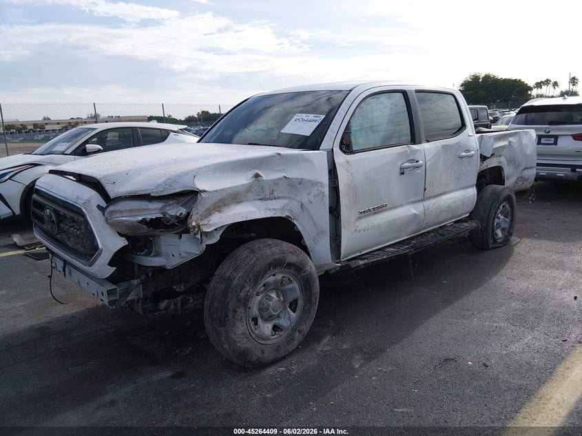 2020 Toyota Tacoma VIN 5TFAX5GNXLX165869 IAAI salvage auction — ROLLOVER, Salvage Title, sold $8,350 on 2026-07-09 (photo 2)