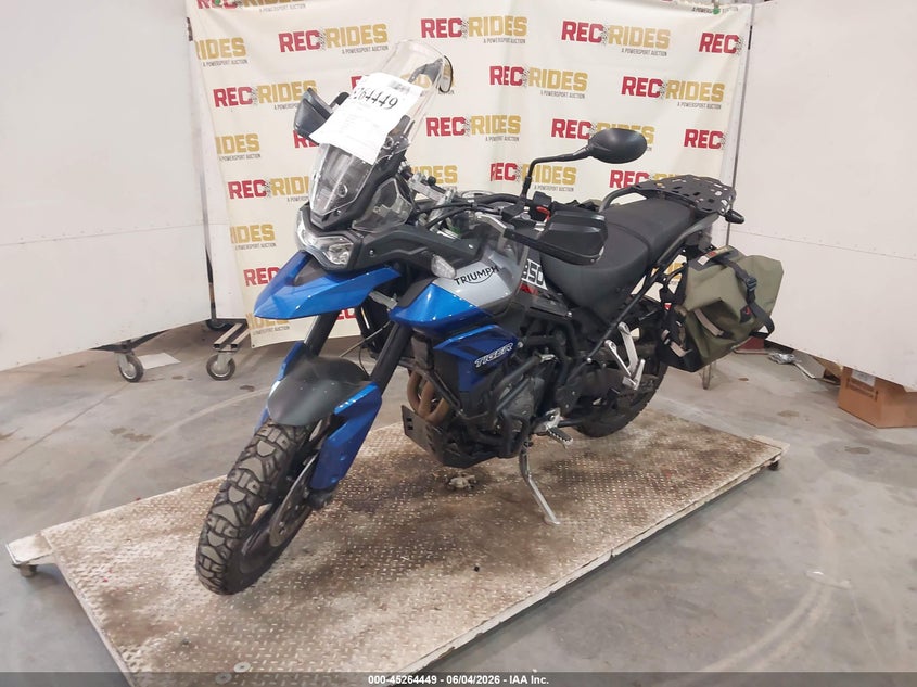 2021 Triumph motorcycle Tiger VIN SMTE68DG0MTAE2859 IAAI salvage auction — SIDE, Bill Of Sale (Georgia), sold $3,200 on 2026-07-22 (photo 2)