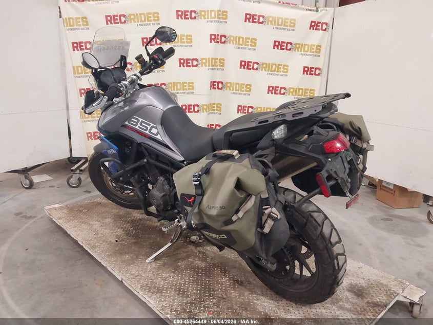 2021 Triumph motorcycle Tiger VIN SMTE68DG0MTAE2859 IAAI salvage auction — SIDE, Bill Of Sale (Georgia), sold $3,200 on 2026-07-22 (photo 3)