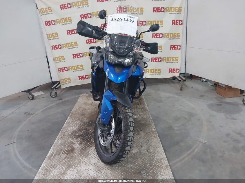 2021 Triumph motorcycle Tiger VIN SMTE68DG0MTAE2859 IAAI salvage auction — SIDE, Bill Of Sale (Georgia), sold $3,200 on 2026-07-22 (photo 5)