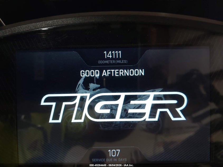 2021 Triumph motorcycle Tiger VIN SMTE68DG0MTAE2859 IAAI salvage auction — SIDE, Bill Of Sale (Georgia), sold $3,200 on 2026-07-22 (photo 7)