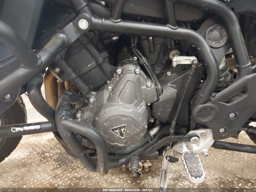 2021 Triumph motorcycle Tiger VIN SMTE68DG0MTAE2859 IAAI salvage auction — SIDE, Bill Of Sale (Georgia), sold $3,200 on 2026-07-22 (photo 9)