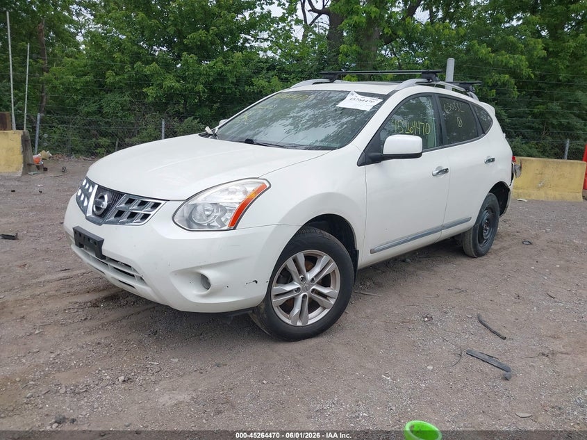 2013 Nissan Rogue VIN JN8AS5MV6DW650332 IAAI salvage auction — LEFT REAR, Salvage Title, sold $725 on 2026-07-22 (photo 2)