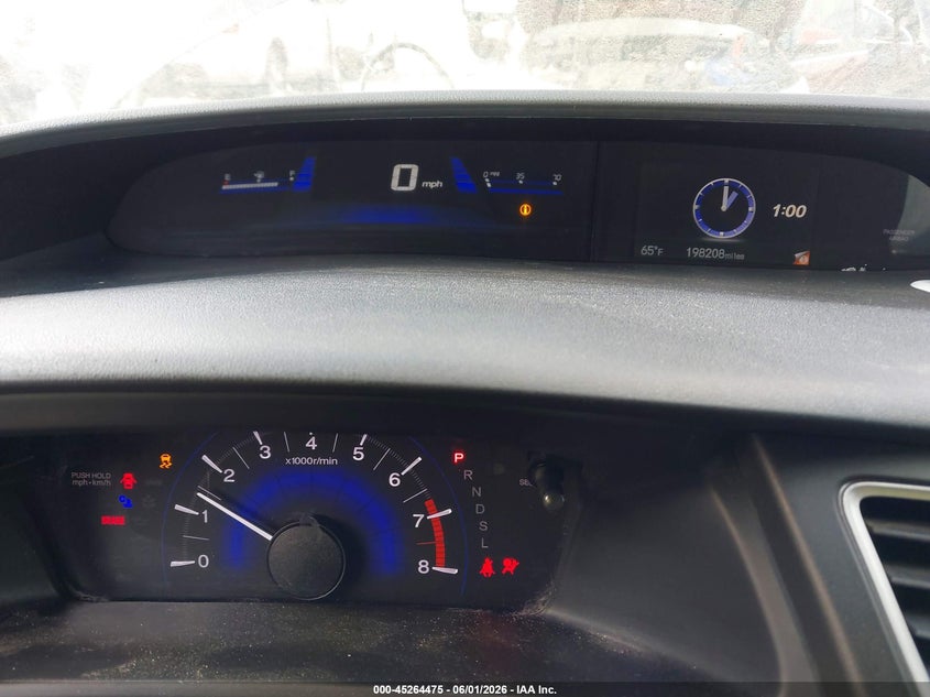 2015 Honda Civic VIN 19XFB2F54FE707590 IAAI salvage auction — RIGHT FRONT, Salvage Title, sold $1,500 on 2026-07-22 (photo 7)