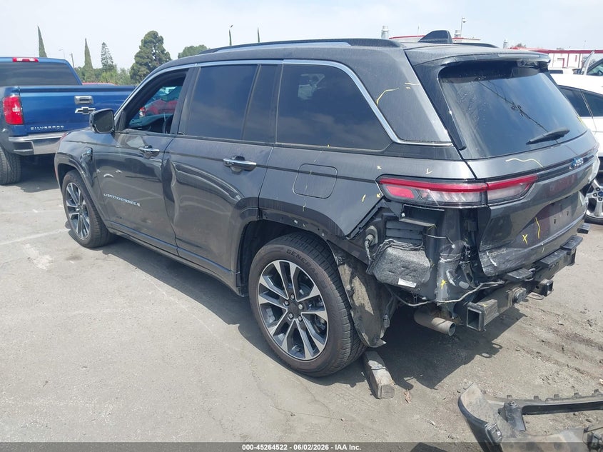 2022 Jeep Grand cherokee VIN 1C4RJYD63N8716174 IAAI salvage auction — REAR END, Salvage Title, sold $16,100 on 2026-08-22 (photo 3)