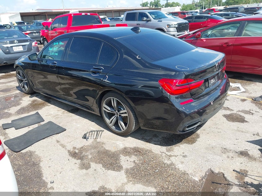 2019 BMW 7er VIN WBA7F0C58KGM24814 IAAI salvage auction — FRONT END, Salvage Title, sold $5,900 on 2026-07-15 (photo 3)