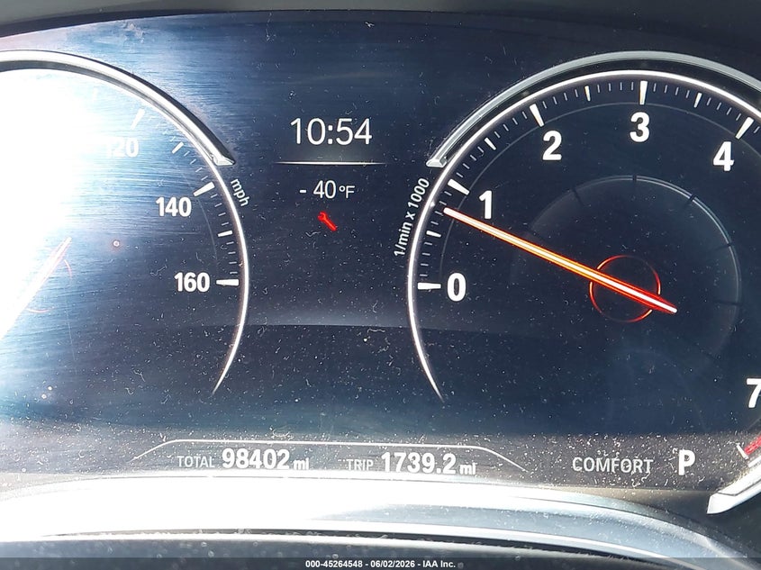 2019 BMW 7er VIN WBA7F0C58KGM24814 IAAI salvage auction — FRONT END, Salvage Title, sold $5,900 on 2026-07-15 (photo 7)
