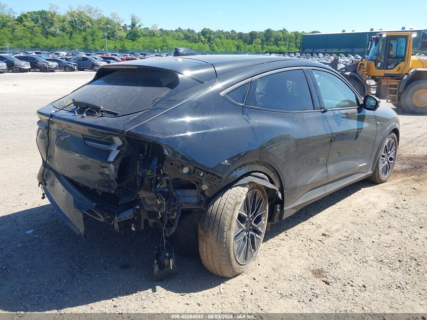 2025 Ford Mustang mach-e VIN 3FMTK3S59SMA38565 IAAI salvage auction — REAR END, Salvage Title, sold $9,700 on 2026-07-30 (photo 6)