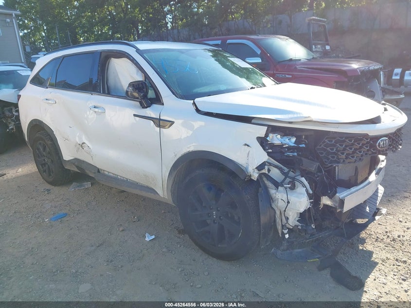 2021 Kia Sorento VIN 5XYRLDLC2MG017376 IAAI salvage auction — FRONT END, Salvage Title, sold $5,500 on 2026-07-14 (photo 1)