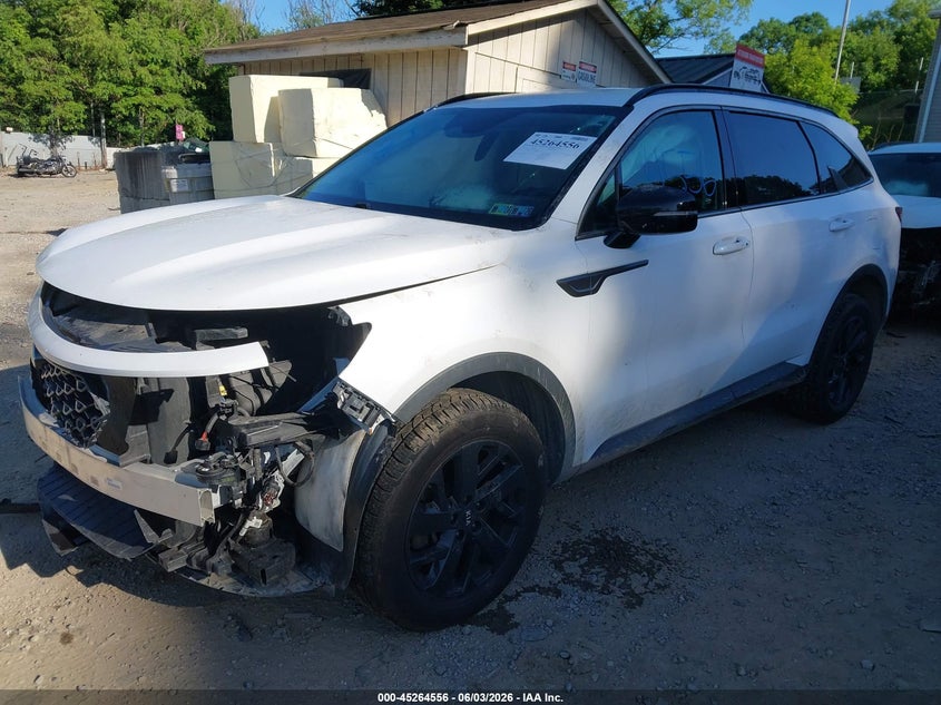 2021 Kia Sorento VIN 5XYRLDLC2MG017376 IAAI salvage auction — FRONT END, Salvage Title, sold $5,500 on 2026-07-14 (photo 2)