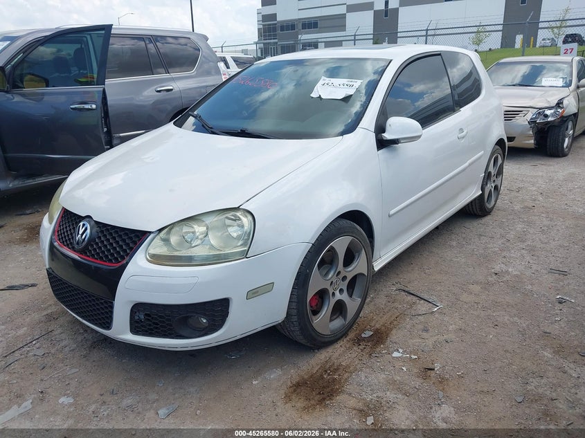 2007 Volkswagen Gti VIN WVWFV71K17W113743 IAAI salvage auction — HAIL, Original (Texas), sold $1,200 on 2026-08-18 (photo 2)