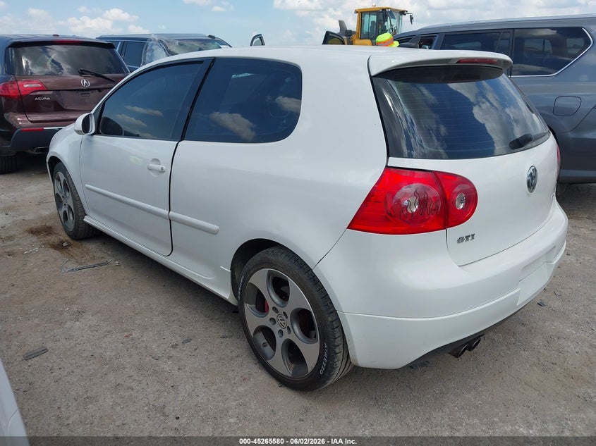 2007 Volkswagen Gti VIN WVWFV71K17W113743 IAAI salvage auction — HAIL, Original (Texas), sold $1,200 on 2026-08-18 (photo 3)