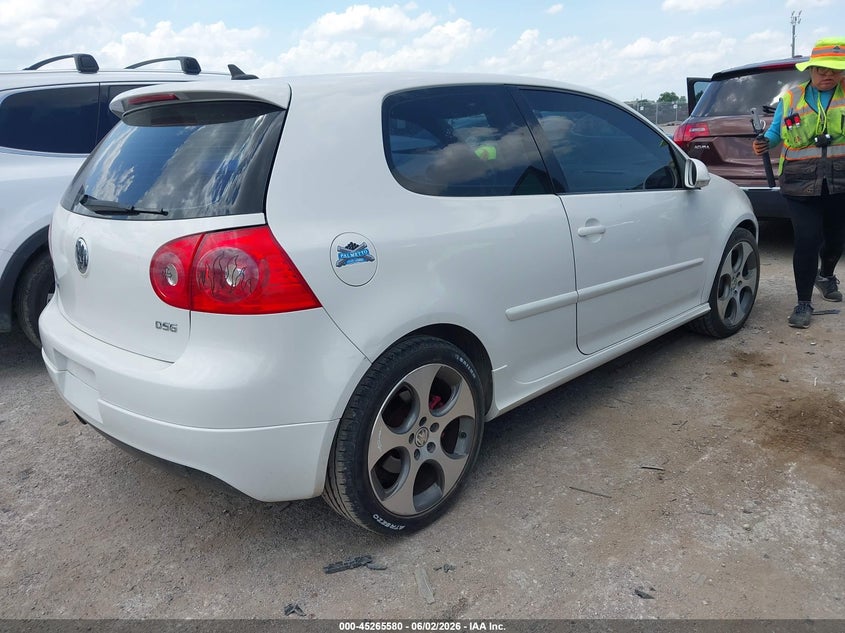 2007 Volkswagen Gti VIN WVWFV71K17W113743 IAAI salvage auction — HAIL, Original (Texas), sold $1,200 on 2026-08-18 (photo 4)