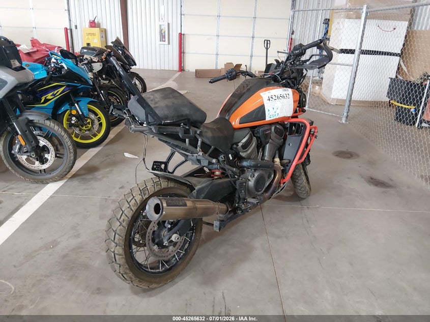 2021 Harley-davidson Pan america VIN 1HD1ZES11MB308610 IAAI salvage auction — FRONT END, Bill Of Sale (Georgia), sold $1,850 on 2026-07-22 (photo 4)