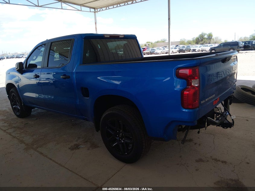 2026 Chevrolet Silverado VIN 1GCPABEK3TZ169429 IAAI salvage auction — REAR END, Salvage Title, sold $21,250 on 2026-07-09 (photo 3)