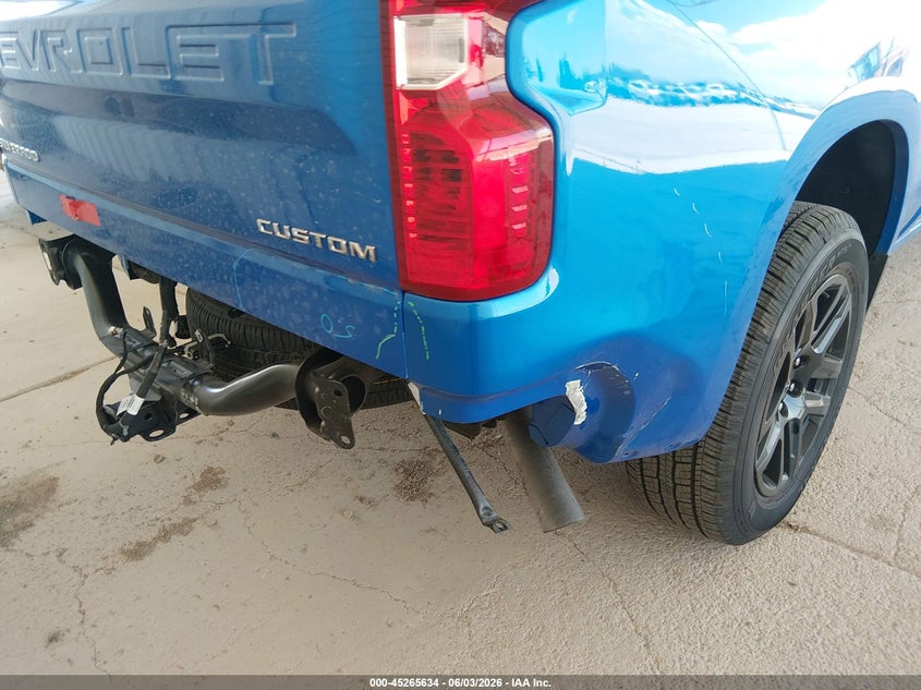 2026 Chevrolet Silverado VIN 1GCPABEK3TZ169429 IAAI salvage auction — REAR END, Salvage Title, sold $21,250 on 2026-07-09 (photo 6)