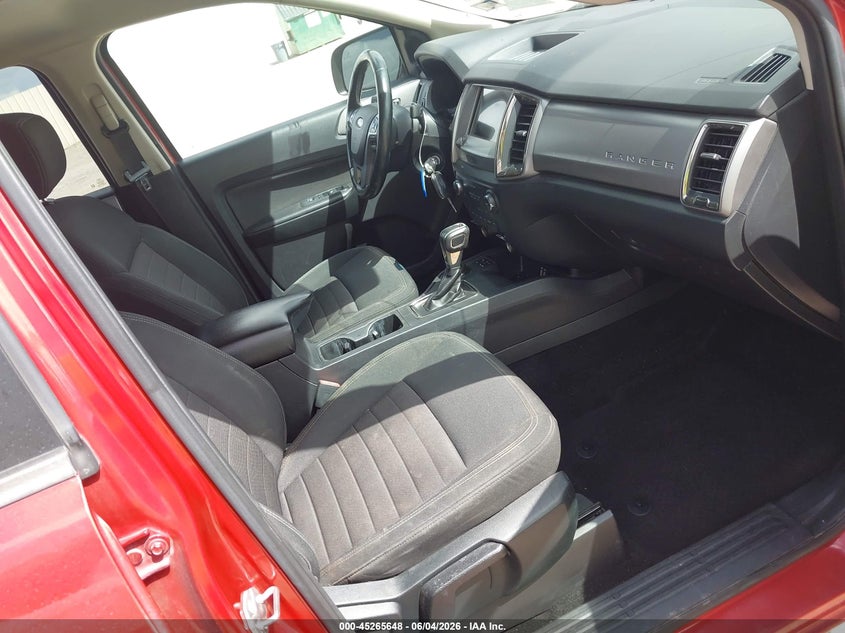2019 Ford Ranger VIN 1FTER4FH1KLA76005 IAAI salvage auction — HAIL, Salvage Title, sold $3,250 on 2026-07-27 (photo 5)
